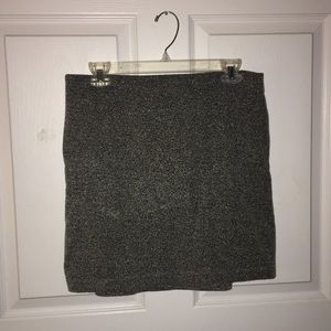 Tweed-like mini skirt